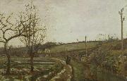 Camille Pissarro, Winter Landscape